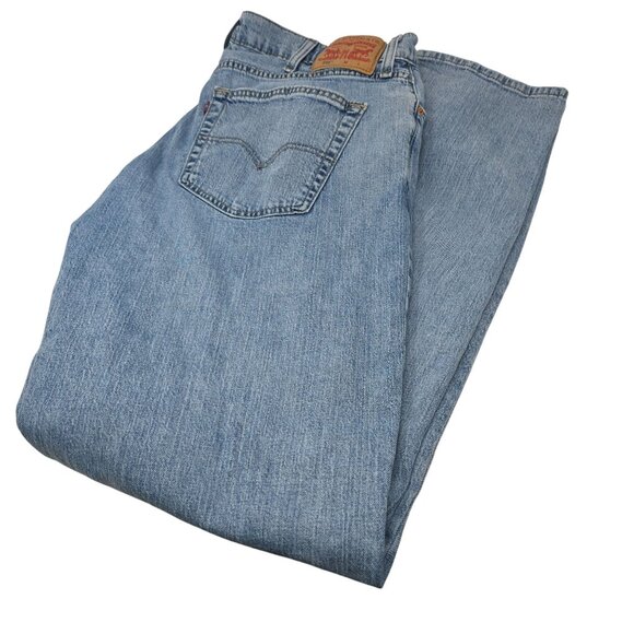 Levi's 559 Blue Jeans Size 38X36 Men's Straight Leg Stretch‎ Denim 2022 - Picture 1 of 8